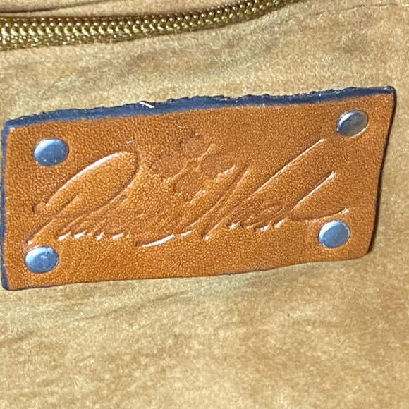 Patricia Nash Distressed Benvenuto Tote Bag Black - Picture 7 of 15